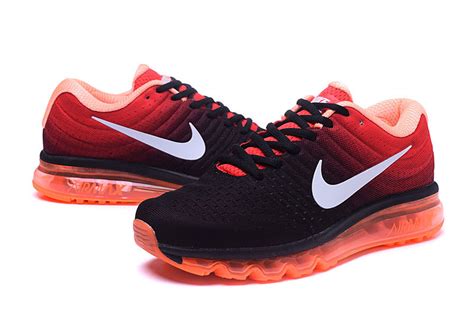 nike air max 2017 zwart rood